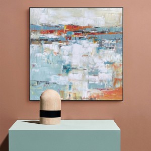 100% dipinto a mano arte fatta a mano in olio di arte della parete di pittura originale tela astratta per la stanza dal vivo