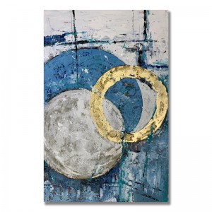 New Design Design 100% dipinto a mano quadro d\'arte di tela per la decorazione della stanza astratta vintage pittura a olio
