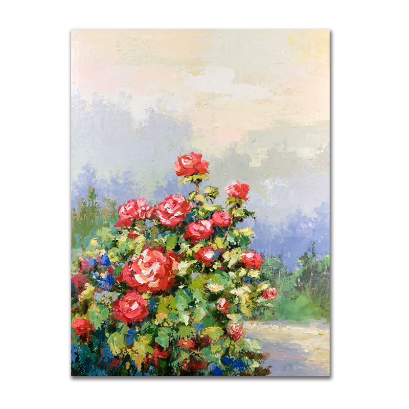 Immagini di muro all\'ingrosso decorazione della casa decorazione del fiore di tela arte moderna pittura ad olio cuadros still life dipinti